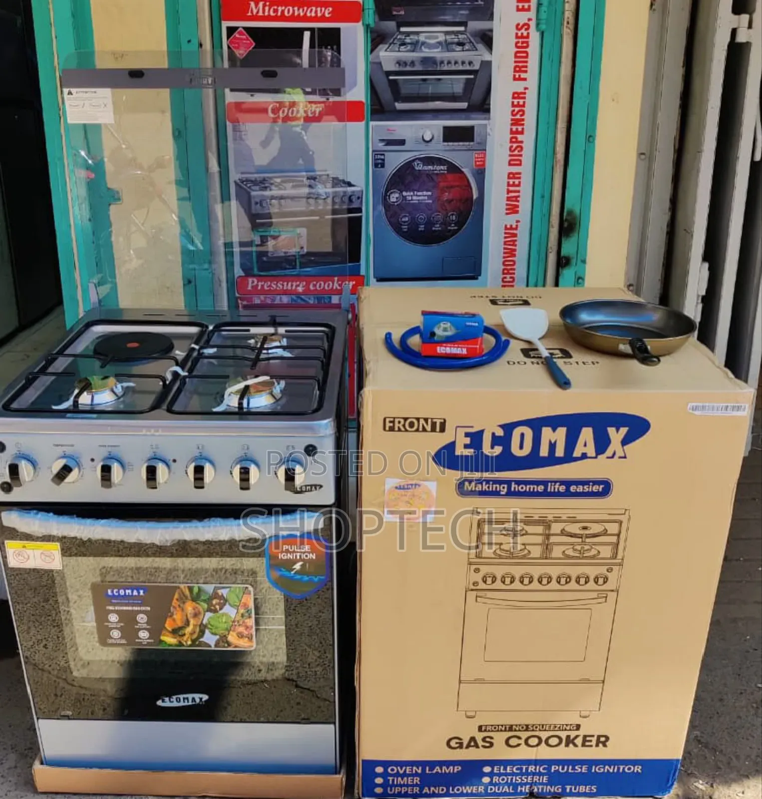 60*60 Ecomax 3+1 Standing Cooker