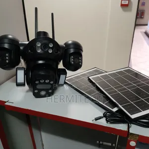High Quality 4lens With Two Solar Panels 4g Enabled