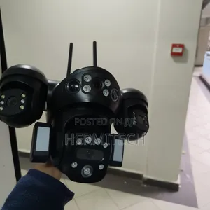 4g Enabled 4lens CCTV Solar Powered