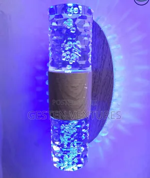 Unique Elegant Modern Led Crystal Wall Sconce Light K9hy