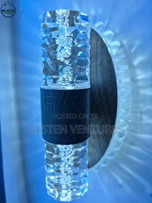 Generic Beautiful Modern Led Crystal Wall Sconce Light Mk5t
