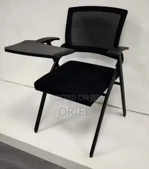 Office Study Chair : Office Study Chair With Foldable Writing Pad