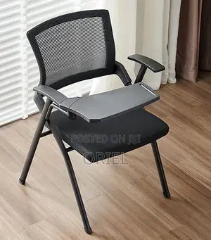 Office Study Chair : Office Study Chair With Foldable Writing Pad