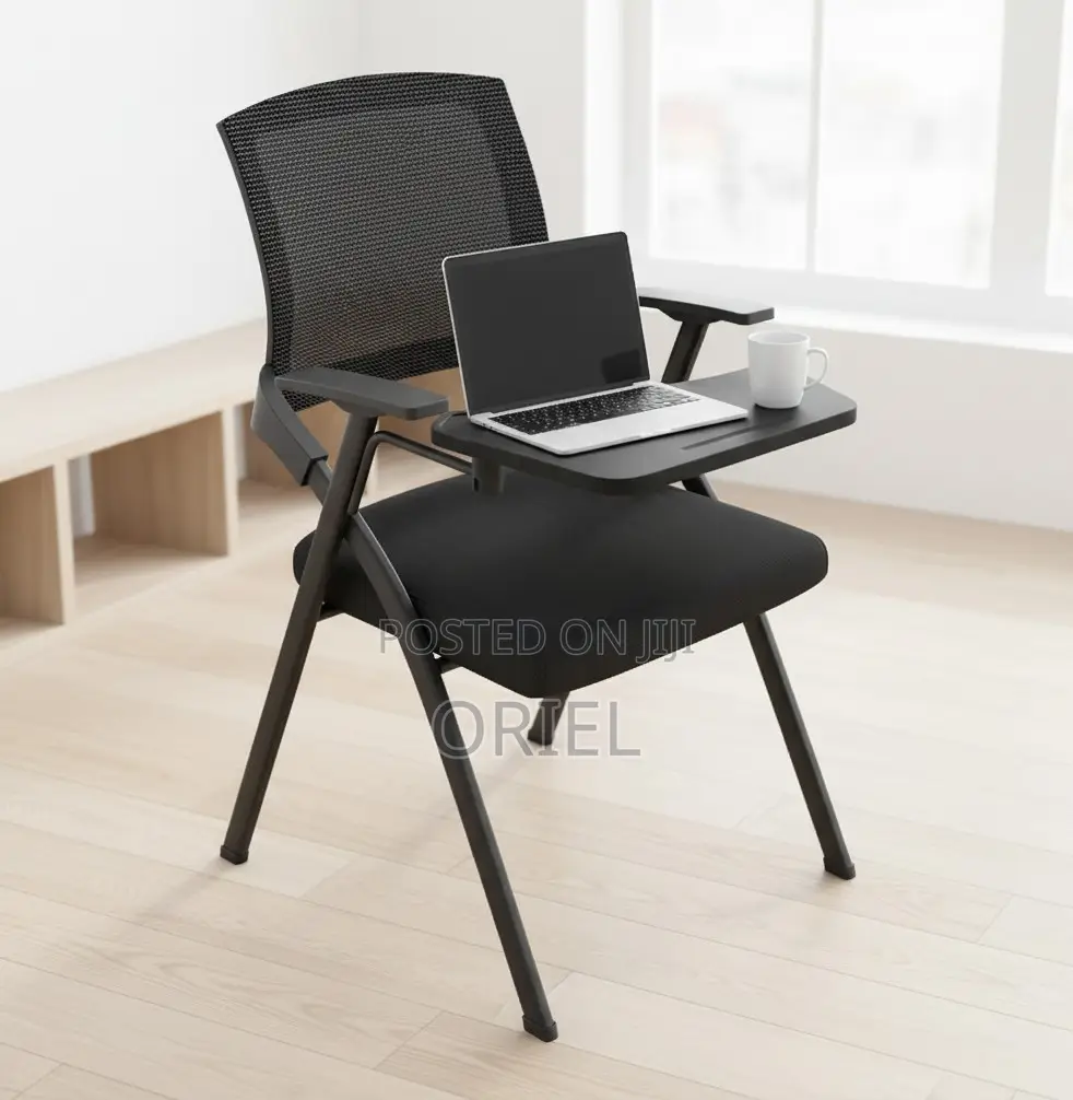 Office Study Chair : Office Study Chair With Foldable Writing Pad