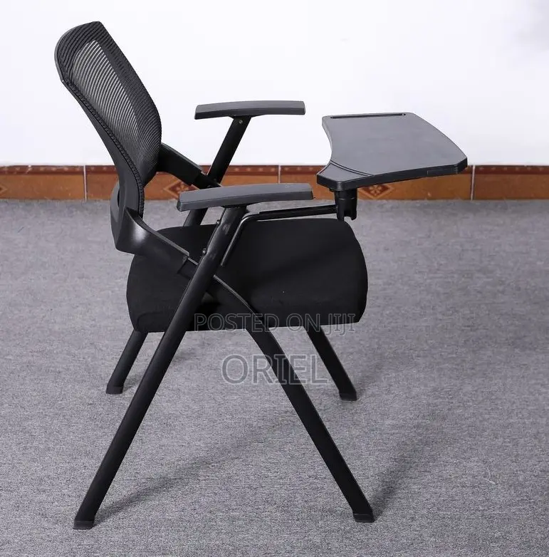 Office Study Chair : Office Study Chair With Foldable Writing Pad