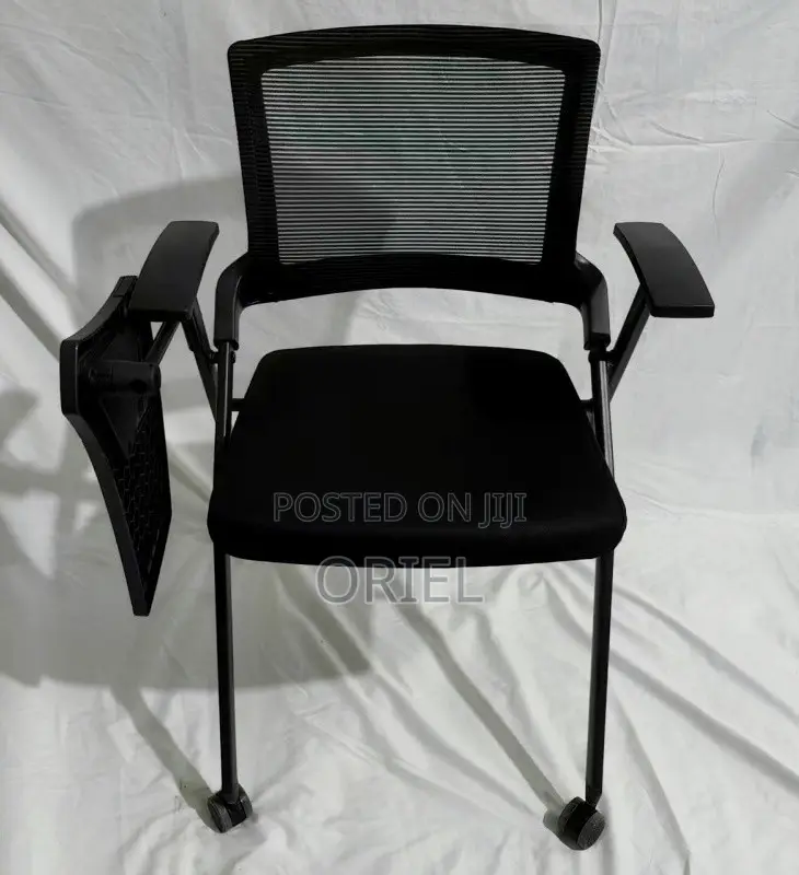 Office Study Chair : Office Study Chair With Foldable Writing Pad