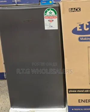 Ecomax 90 Litre Single Door Fridge – Dark Silver, Free Guard Included