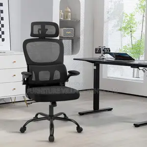 Ergonomic Office Desk Chair With Adjustable Headrest
