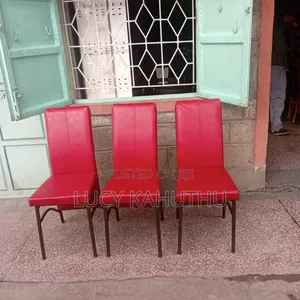 Red Powder Coated Executive Chairs