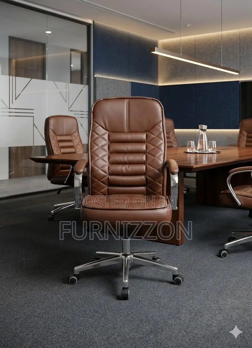 Affordable Brown Low Back Office Chair