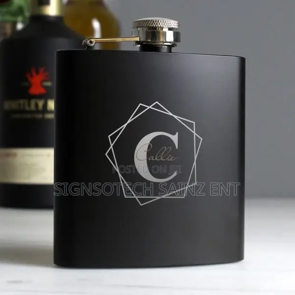 Branded Whiskey Flasks/Jars