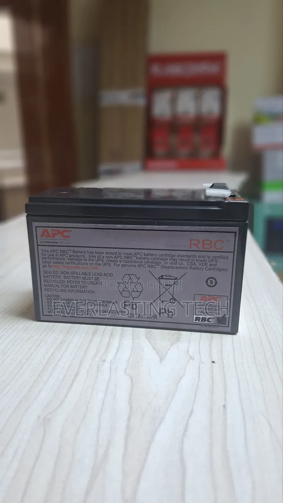 Apc 12v 7ah Ups Replacement Battery