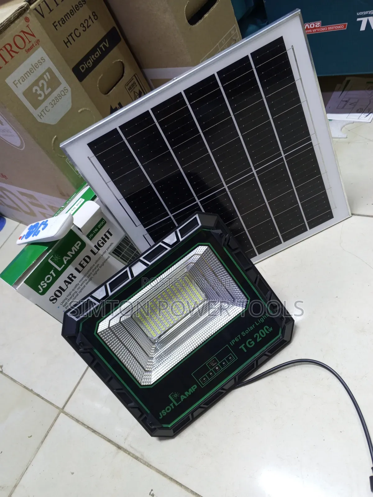 Jsot Solar Led Light 200w Outdoor Waterproof