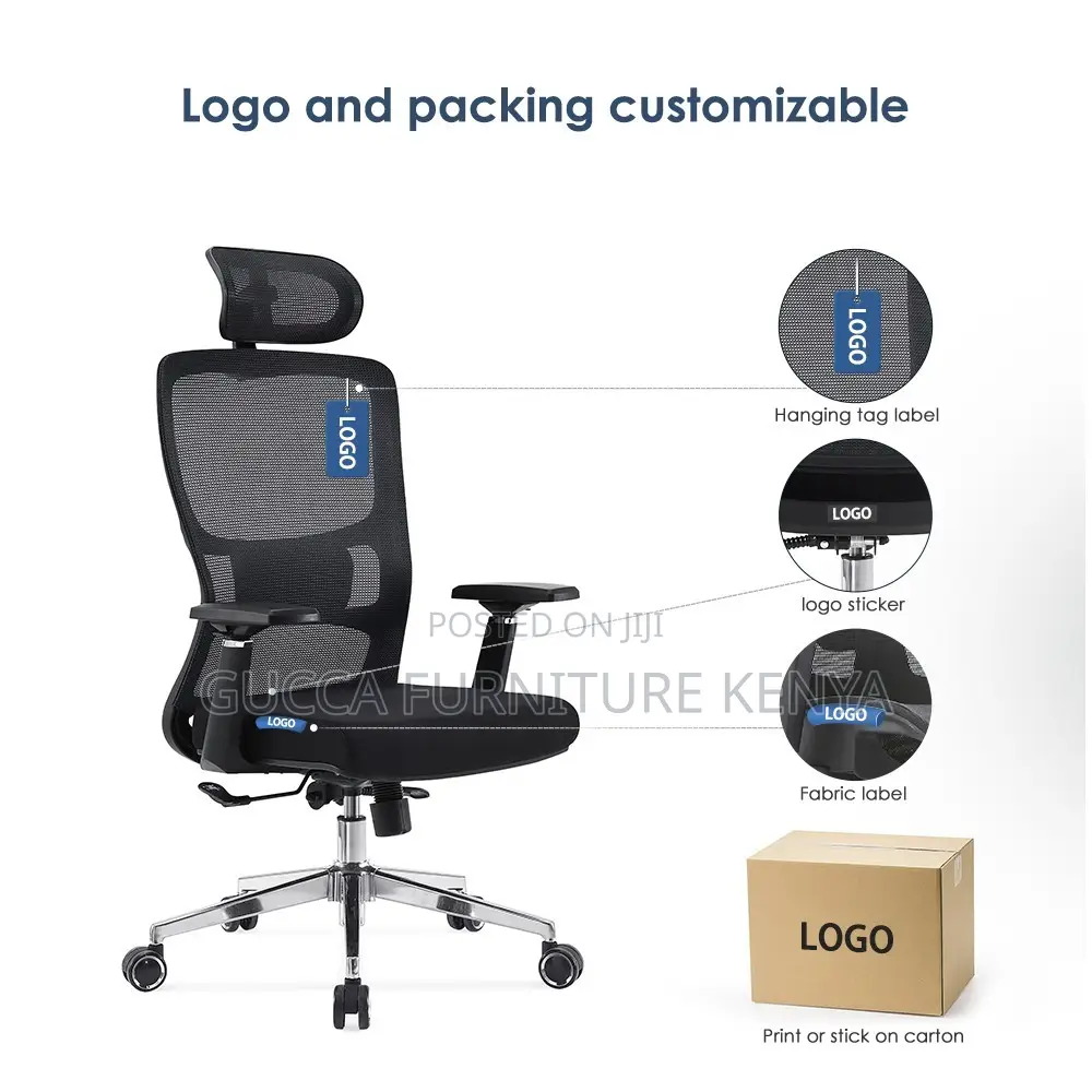 Ergonomic Executive High-back Study Desk