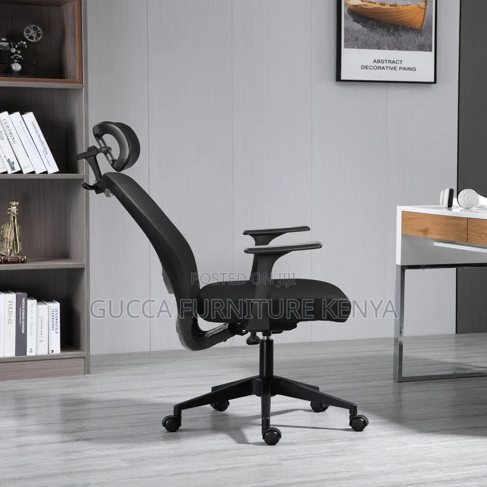 Ergonomic Executive High-back Study Desk