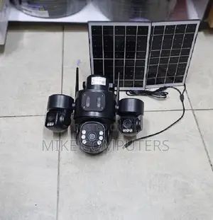 Standalone 12mp 4g PTZ Rotating Triple Lens
