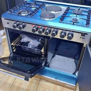 Haier 60×90 Free‐Standing Cooker 4+2 Burners + Gas Oven