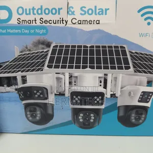 Outdoor and Solar Powered Smart Net Camera Dual Lens