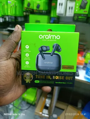 Oraimo Spacebuds Neo+ Anc Spatial Audio True Wireless Earphones