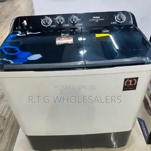 Haier 10 Kg Semi‐Auto Twin Tub Washer – Powerful Clean Quick Spin
