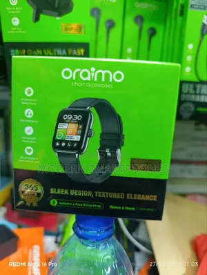 Oraimo Watch 6 Nano 1.52" Tft Full Touch Smart Watch