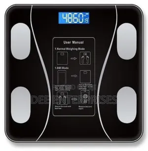 Black Bmi Smart Digital Personal Scale