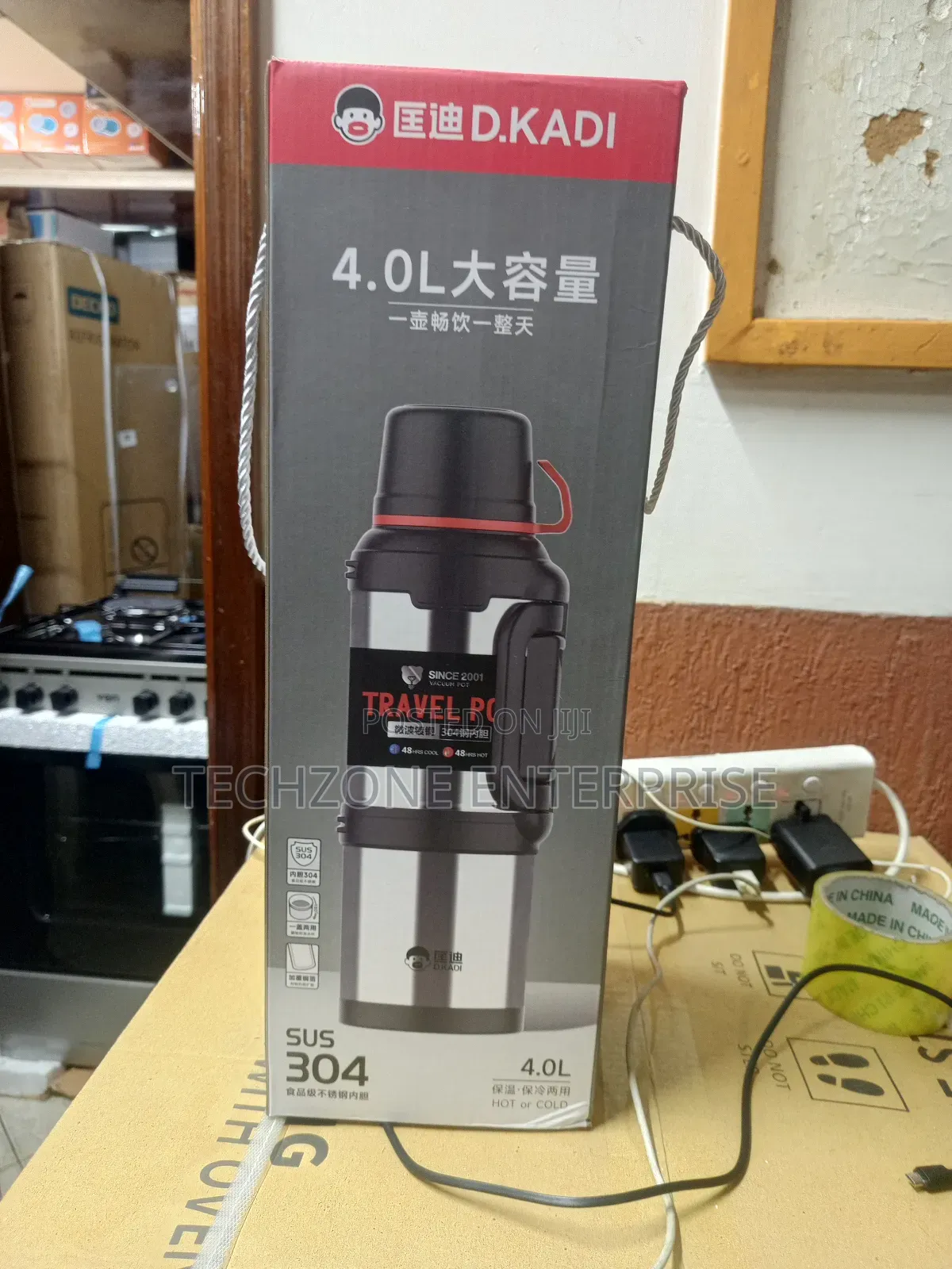 Kd Carpto Vacuum Flasks 4 Litres 