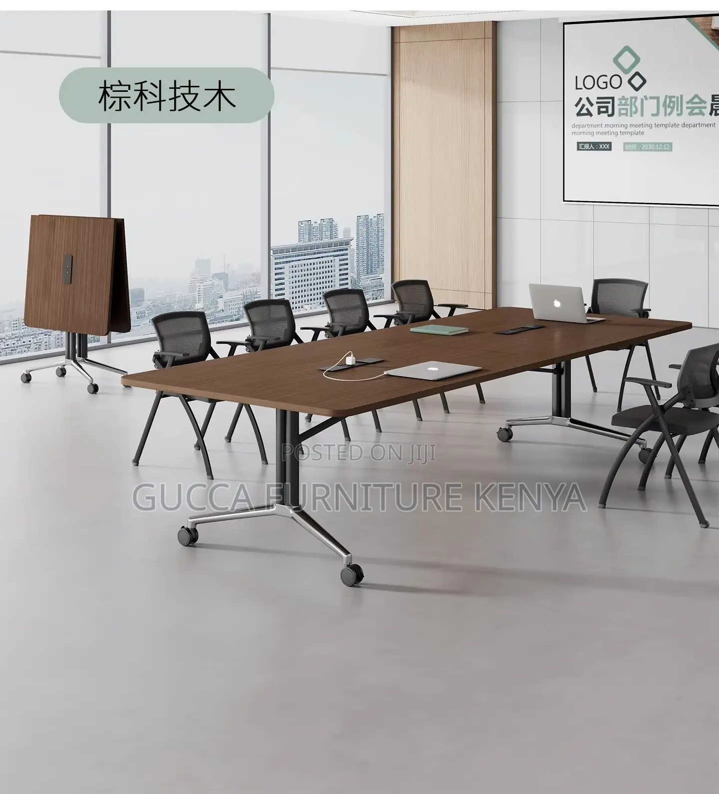 2.4 Meters Office Folding Boardroom Table