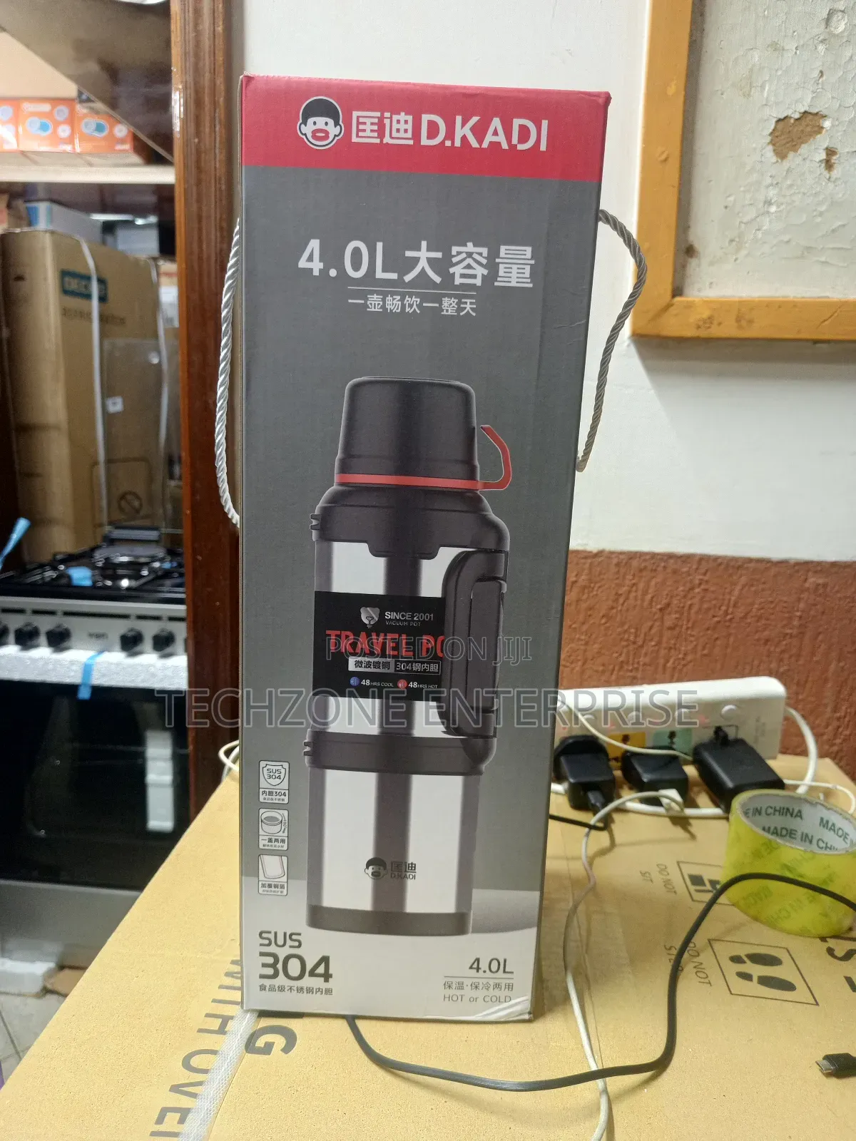 Kd Carpto Quality Vacuum Flasks 4 Litres 