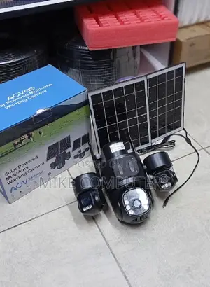 Durable 12mp 4g PTZ Triple Lens Solar Hieasy Security System