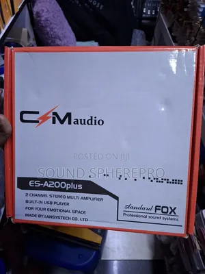 Cm Audio Es-a200 Plus Amplifier