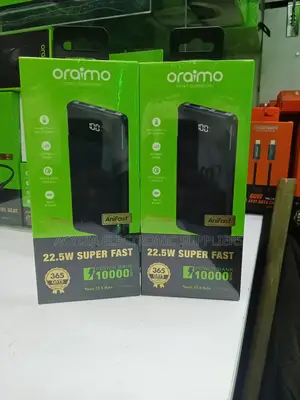 Oraimo Toast 22.5 Byte 10000mah 22.5w Super Fast Charging Power Bank