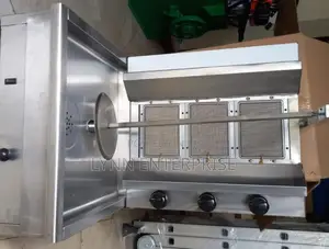 Commercial Shawarma 3 Gas Burner Machine