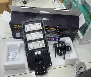 450w 4g Dual Lens Security Camera Led Solar Street Lamp Motion Sensor