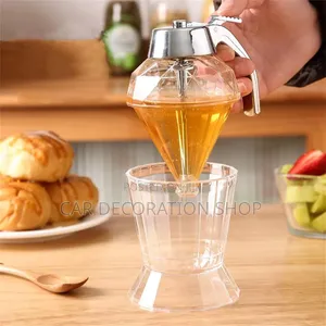 Acrylic Diamond Shaped Honey Dispenser 200ml