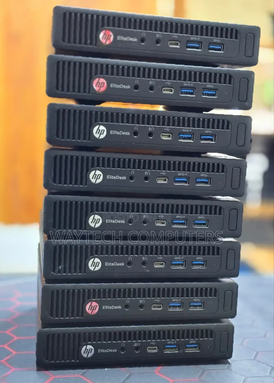 Desktop Computer HP EliteDesk 800 G3 8GB Intel Core i5 SSD 256GB