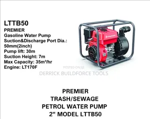Premier 2" Trash/Sewage Petrol Water Pump