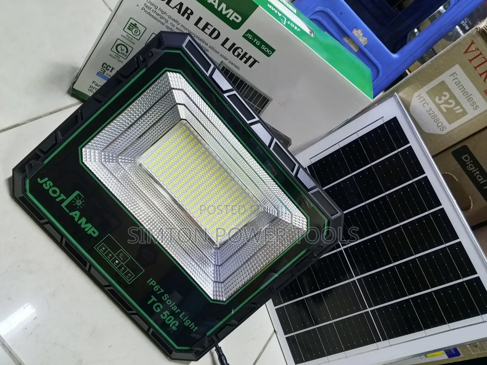 Jsot Tg 500w Solar Floodlight