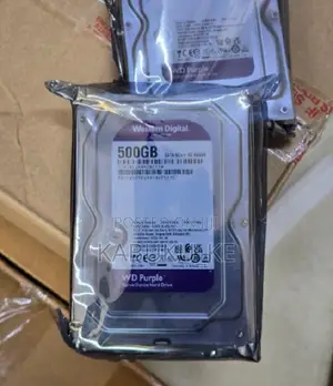500gb Wd Purple Surveillance Hard Disk Brand New