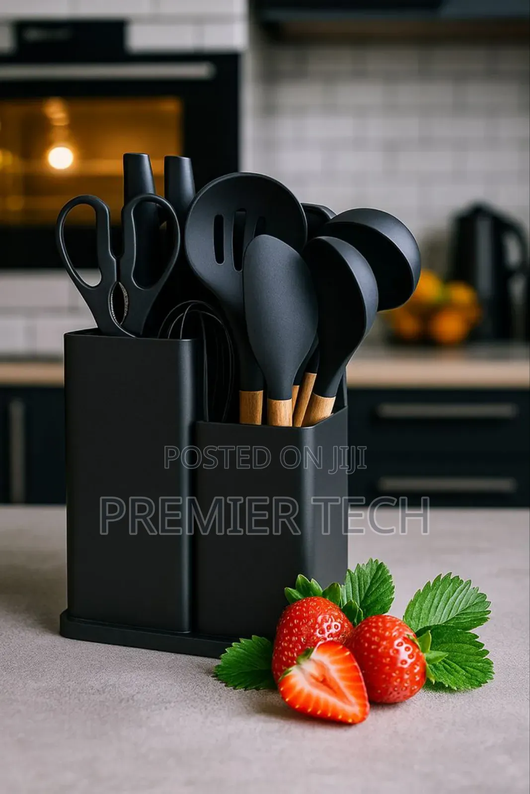 19pcs Silicone Cultery Set