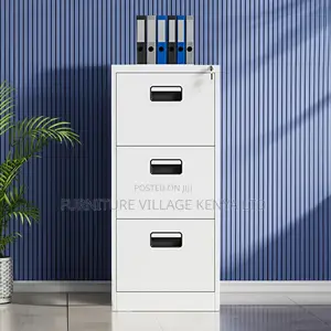 Document Cabinets| 3-drawers Steel Lockable Filing Cabinet