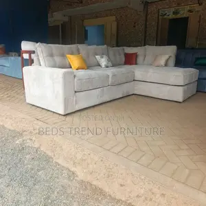 Varied Upholstered 6 Seater L Sofa