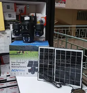 Triple Lens Triple Screen Wifi/4g Solar CCTV