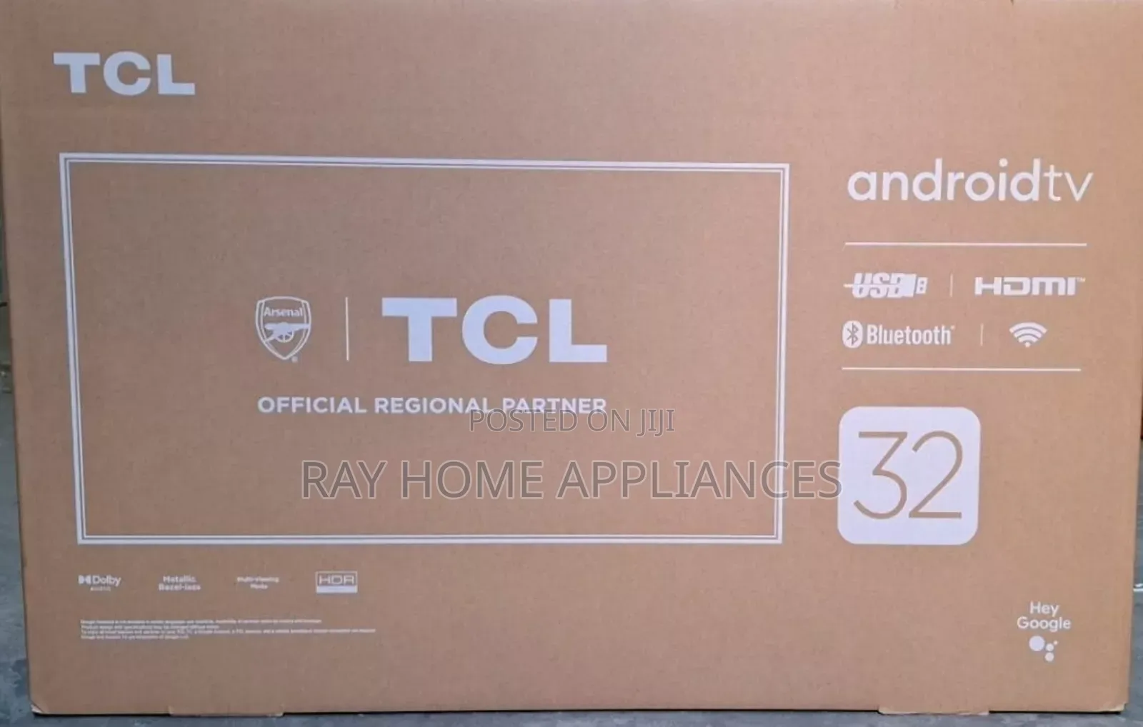Smart Android TCL 32 Inches Tv