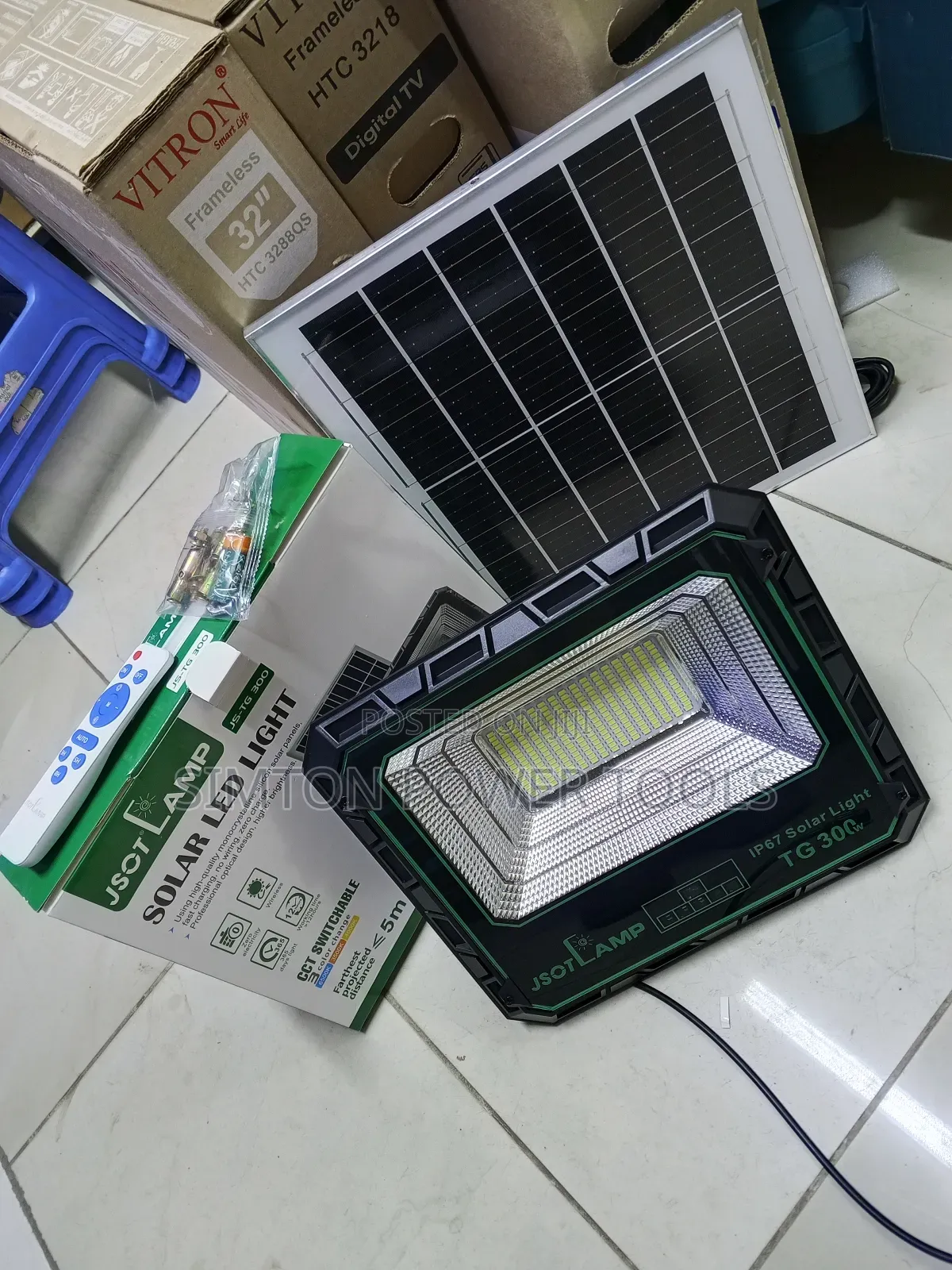 Jsot Tg 300w Solar Floodlight