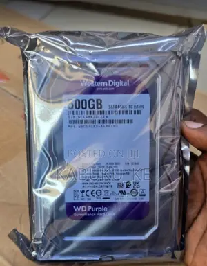 500gb Western Digital Purple Surveillance Hard Disk