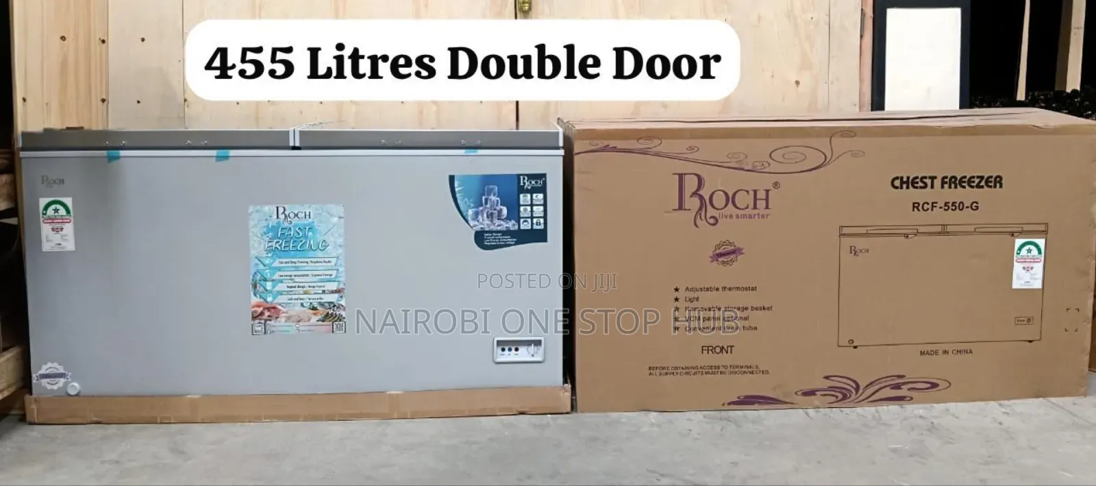 Roch 145 Litres Freezer RCF-200-K-B