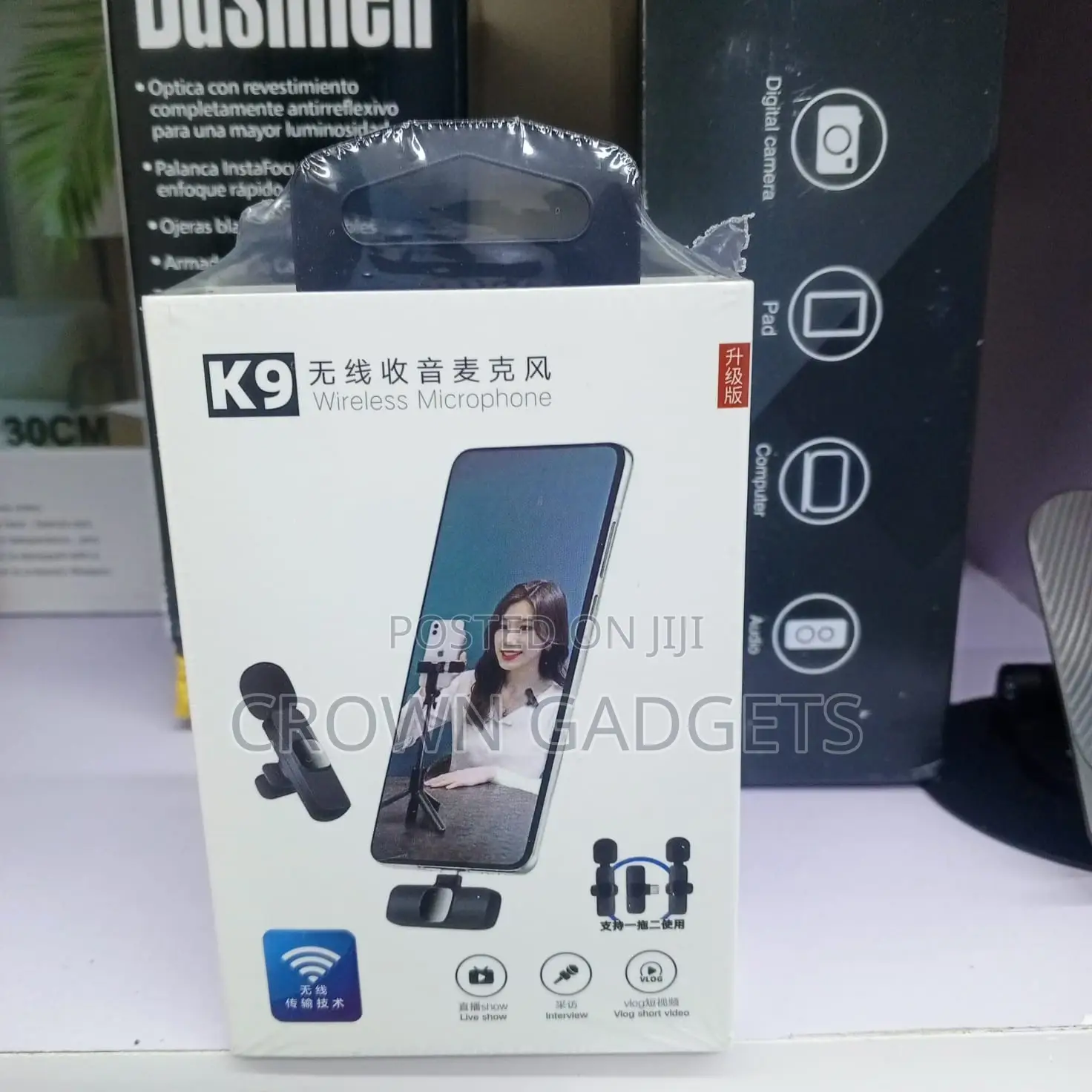  Wireless Lapel Microphone Noise Reduction Mic