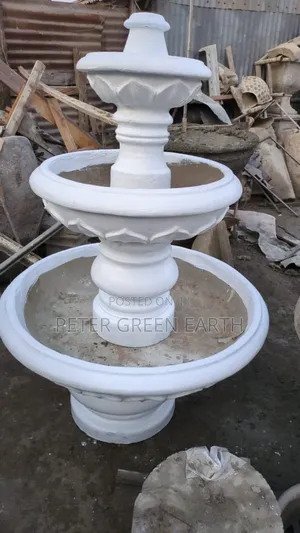 Concrete Trough Fountain