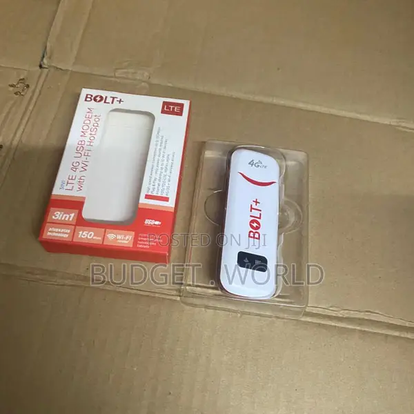 . Bolt 4g Lte Usb Dongle With Wifi Hotspot